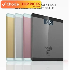 iScale SE Digital Body Scale Auto On/Off / Penimbang Berat Digital Automatik / 电子体重秤 自动开关机